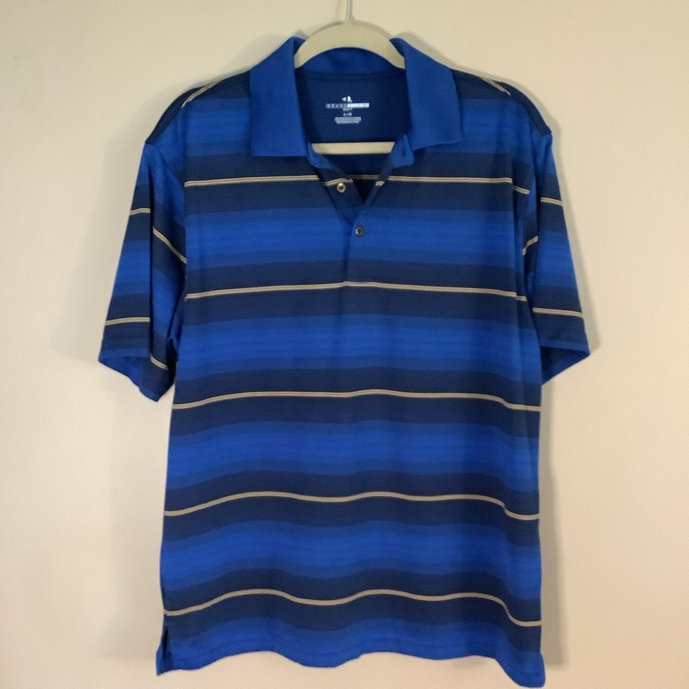 Grand slam golf polo shirt collar short sleeves sz L